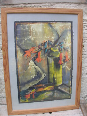Sculpture & Artwork. first painting